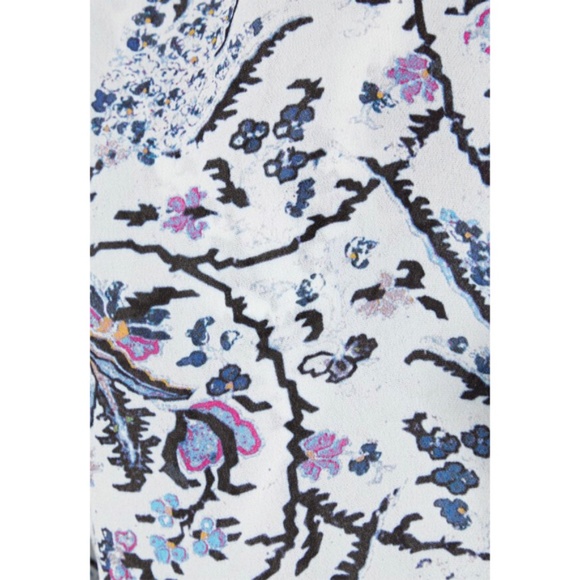 Iro Woman Jacto Printed Crepe Shirt size 2 - Picture 4 of 7